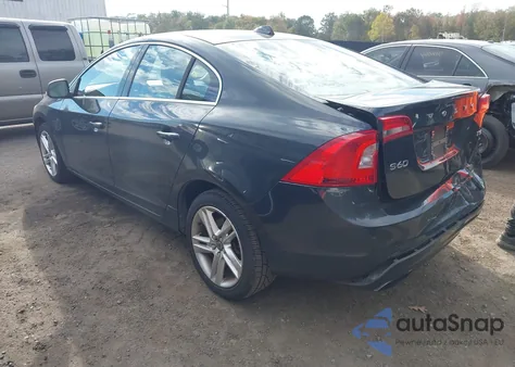 2015 Volvo S60 T5 Premier from USA, damaged, VIN YV140MFK9F2364118
